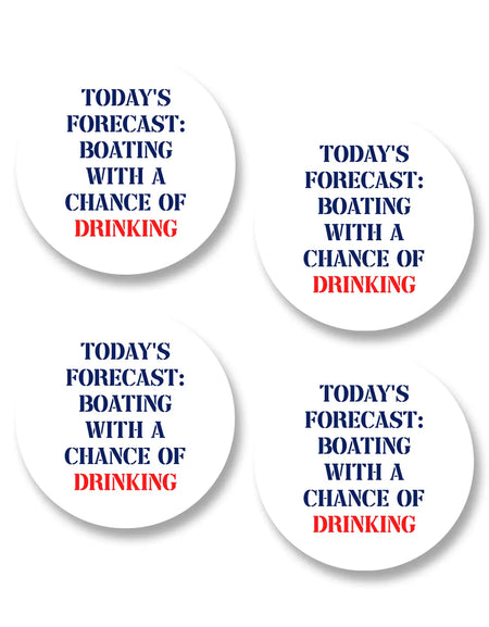 Boating Forecast Coasters