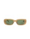 Weird Waves Sunglasses- Natural