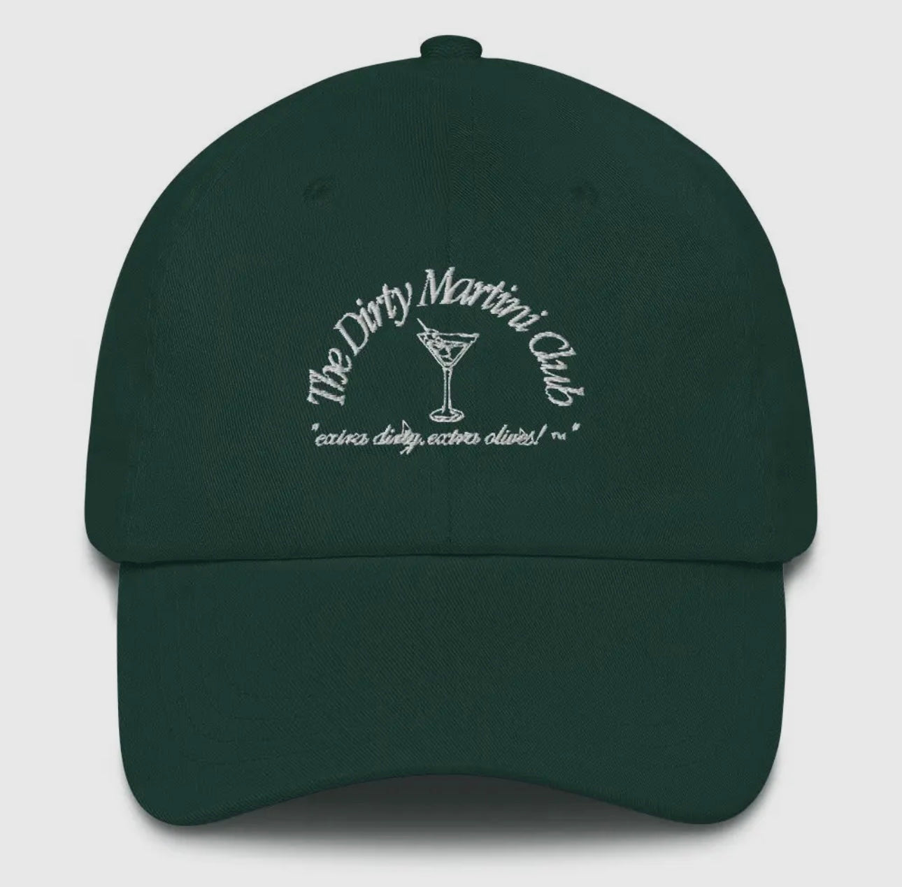 Dirty Martini Club Hat- Green