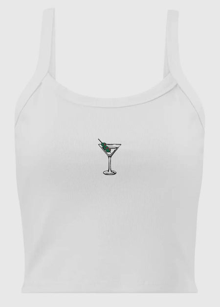 Dirty Martini Tank- White