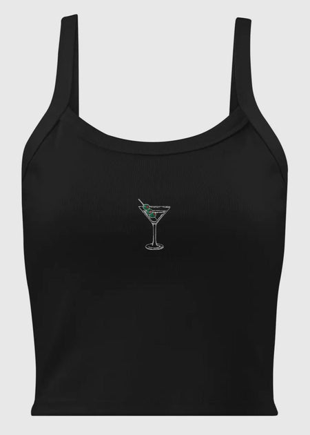 Dirty Martini Tank- Black