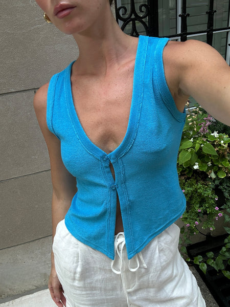 Aquamarine Top