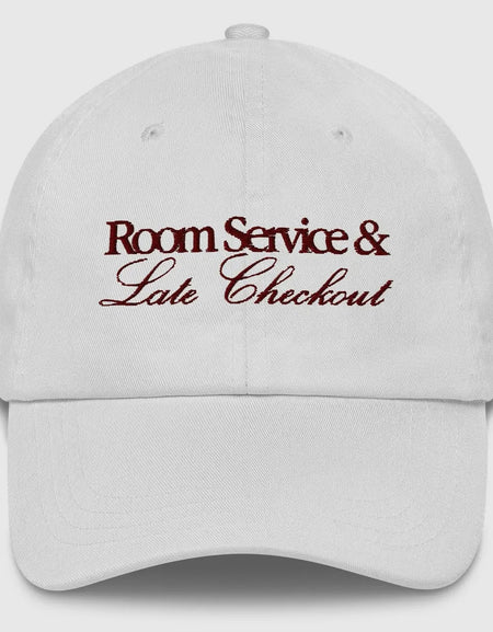 Room Service Hat- White