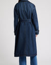 Britney Denim Trench Coat