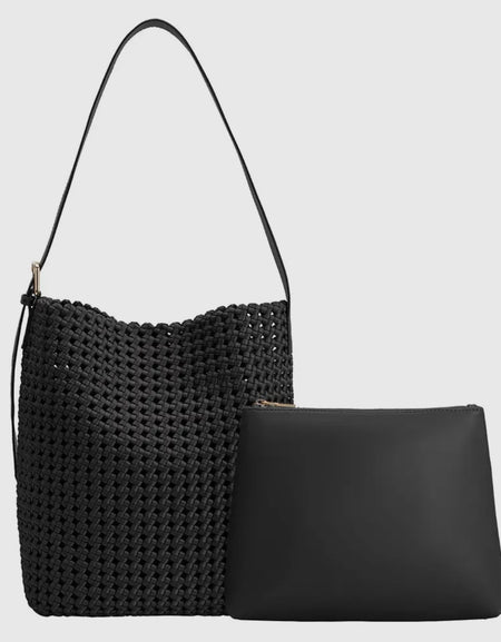 Celine Shoulder Bag- Black