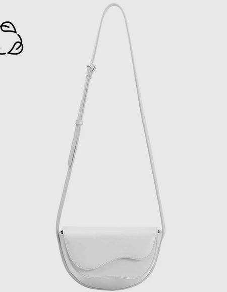 Frieda White Crossbody Bag