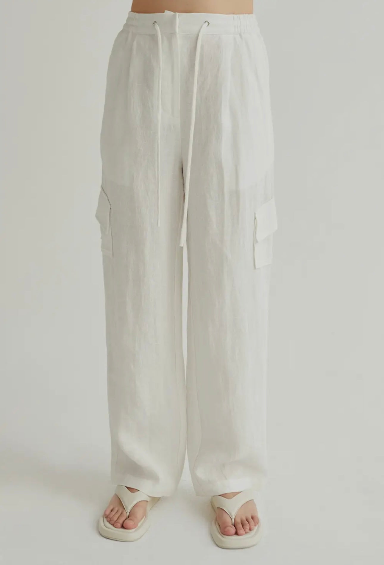 Malibu Cargo Linen Pants