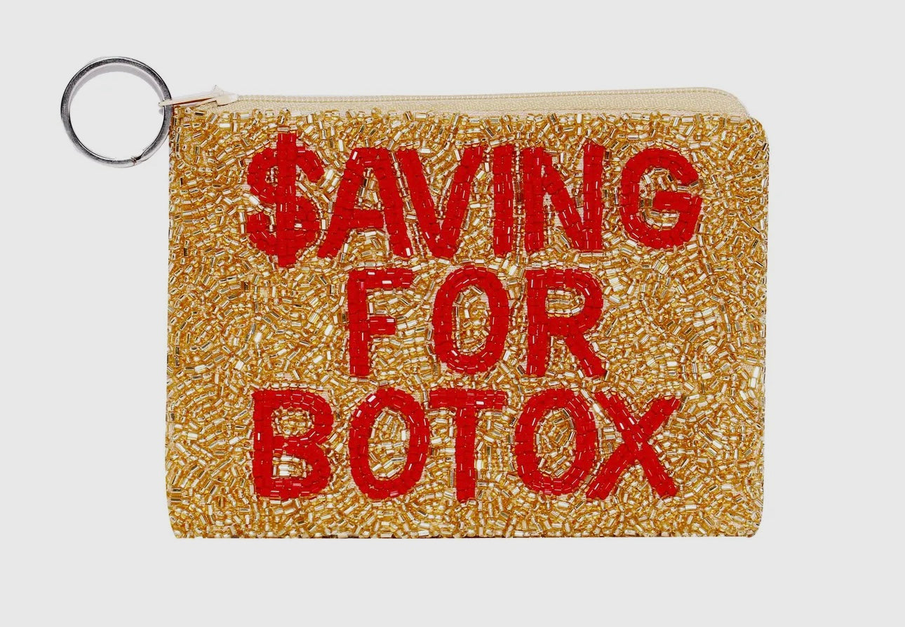 Saving For Botox Coin Purse