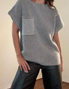 Demure Sweater- Grey