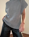 Demure Sweater- Grey