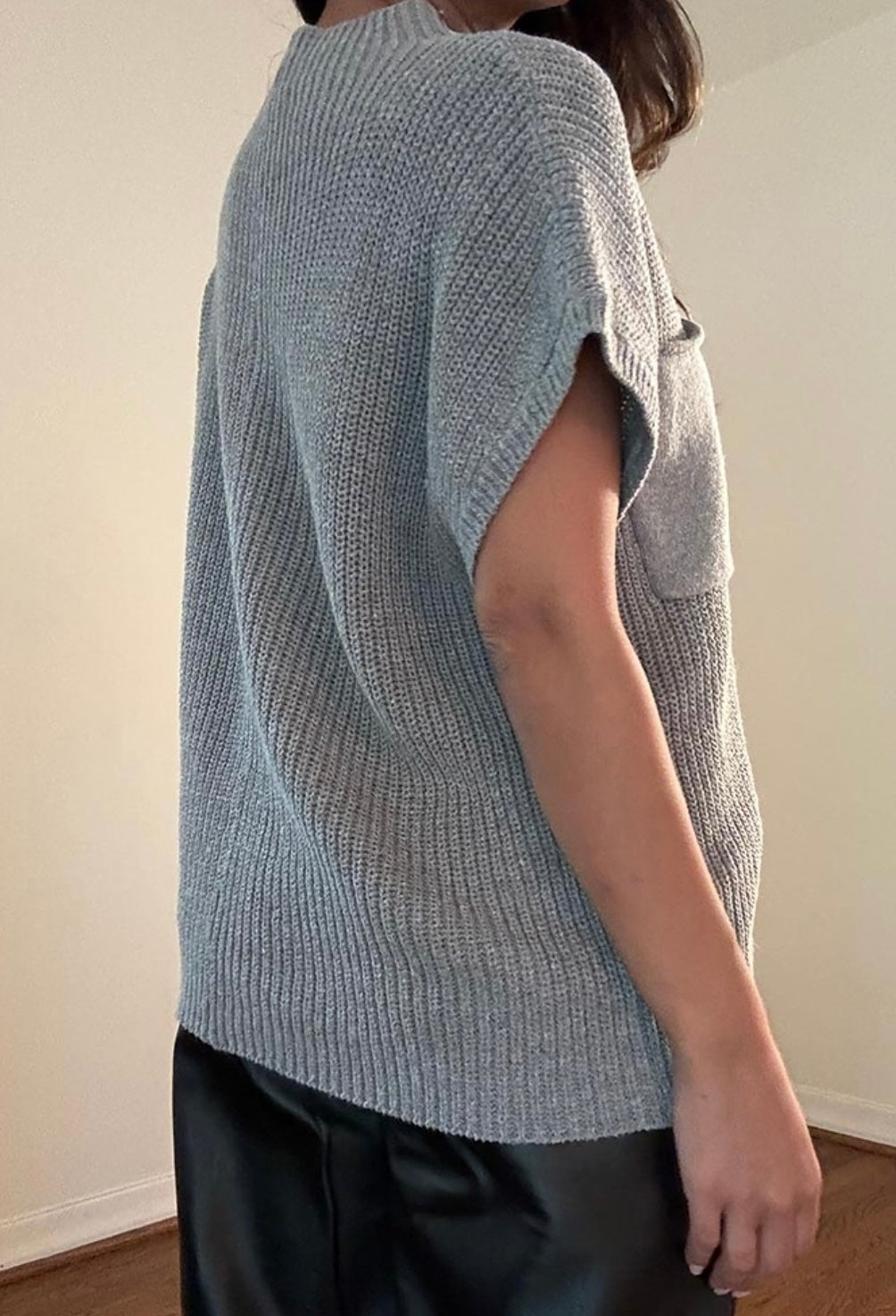 Demure Sweater- Grey