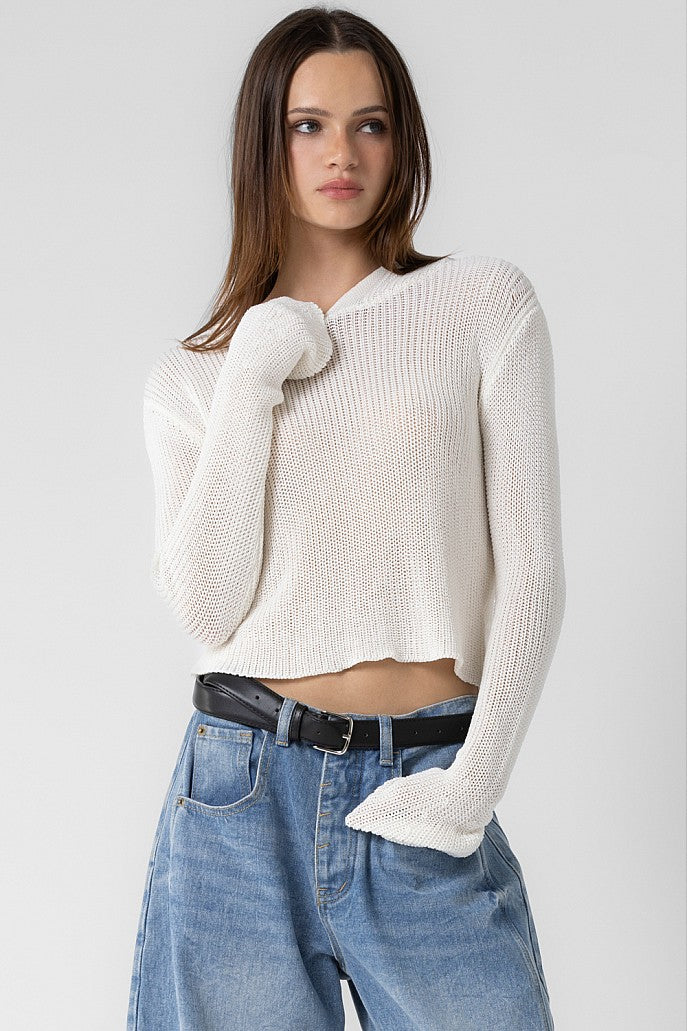 Montauk Sweater- Ivory