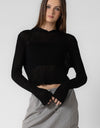 Montauk Sweater- Black