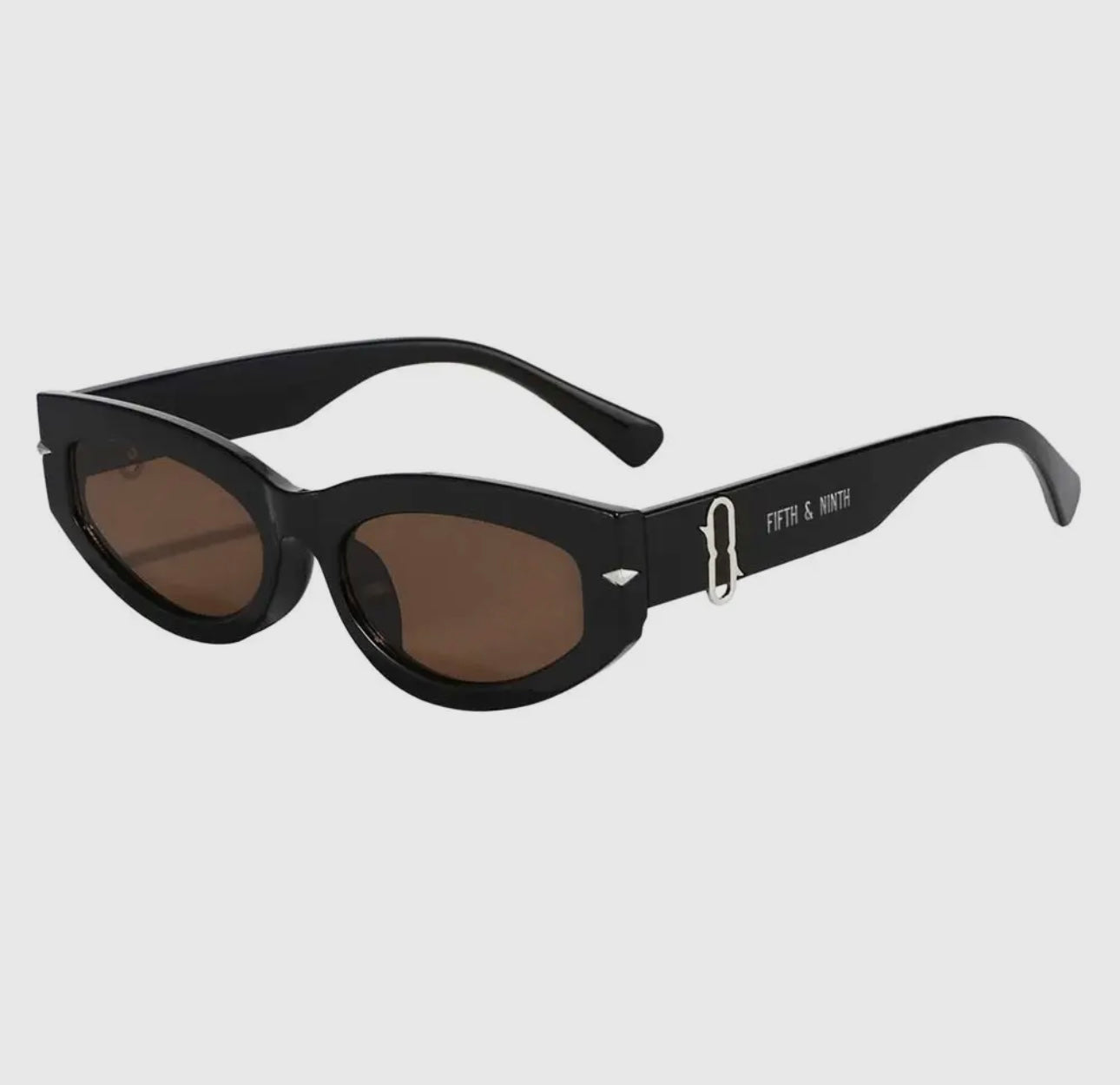 Alexa Sunglasses- Black/Brown