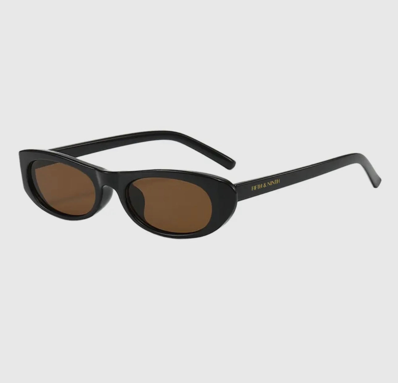 Nina Sunglasses- Black/Brown