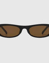 Nina Sunglasses- Black/Brown