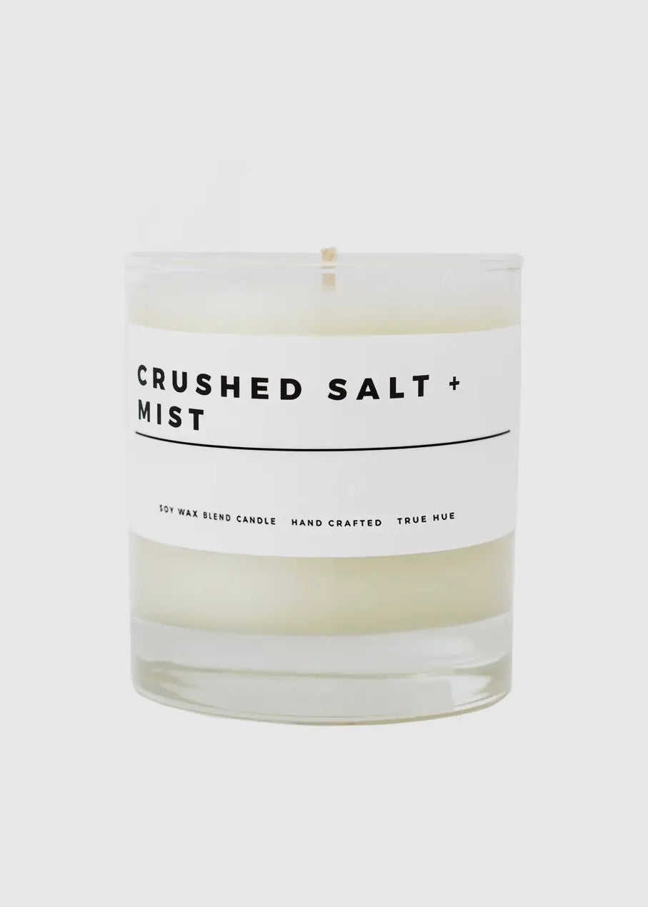 Crushed Salt + Mist Candle