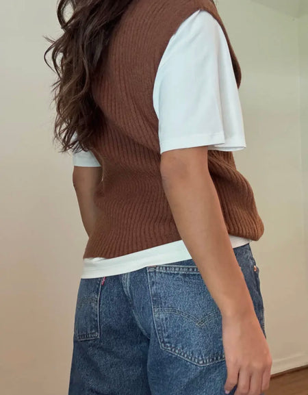 Work From Home Sweater- Caramel