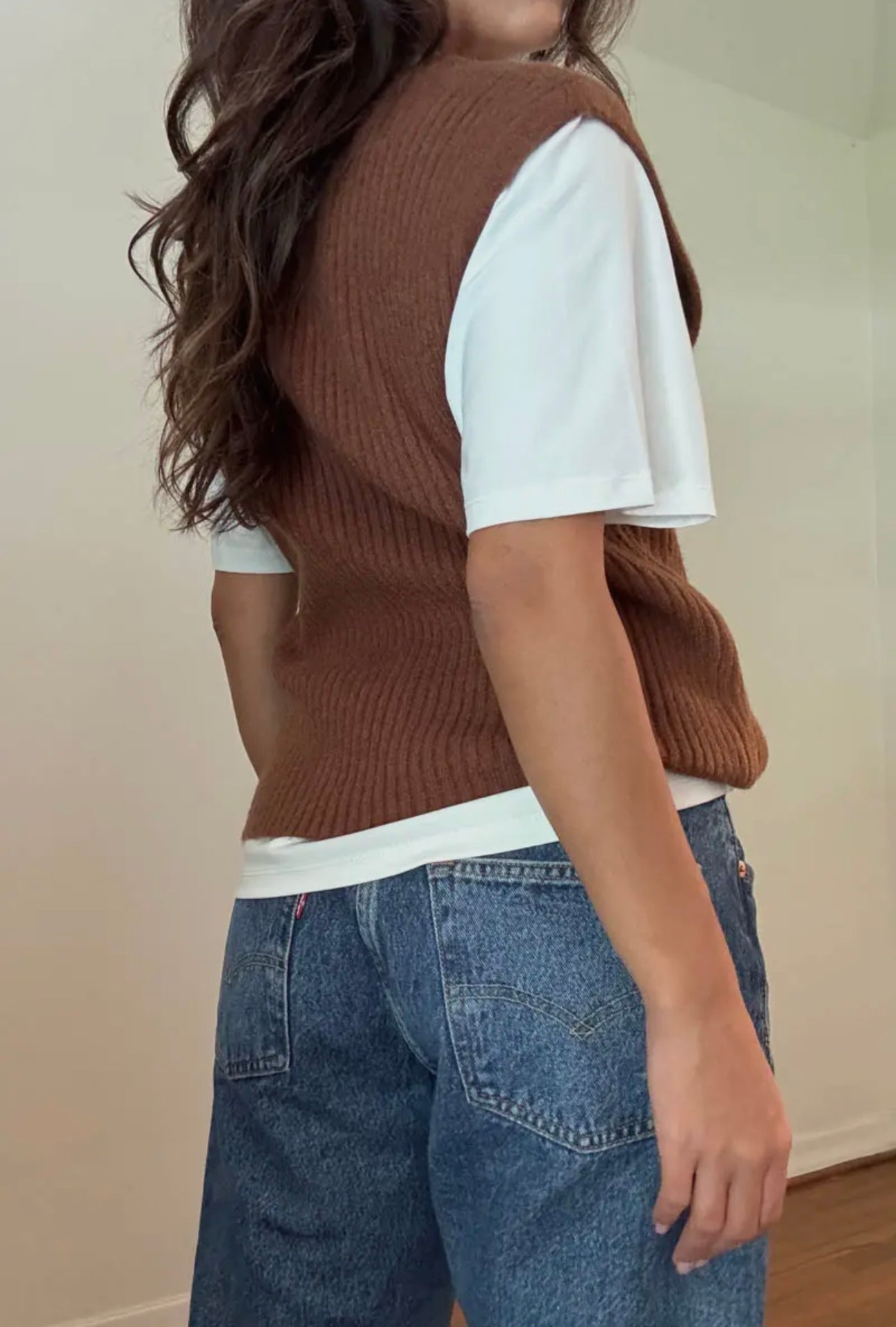 Work From Home Sweater- Caramel