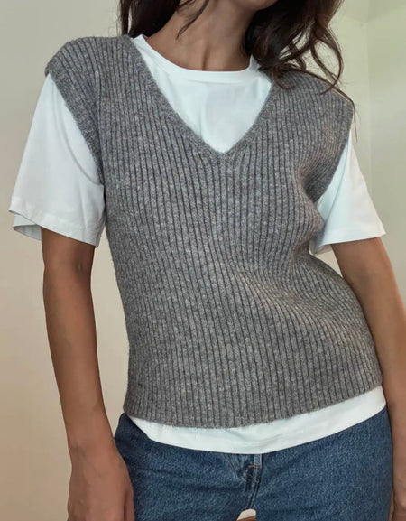 Work From Home Sweater- Grey