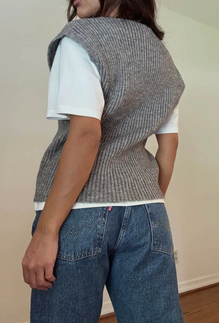 Work From Home Sweater- Grey