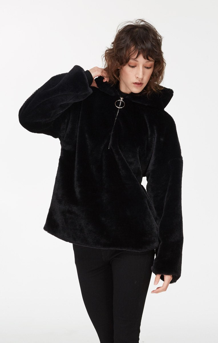 Ally Vegan Fur Sweater