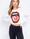 Psychedelic Cropped Tee - hokiis