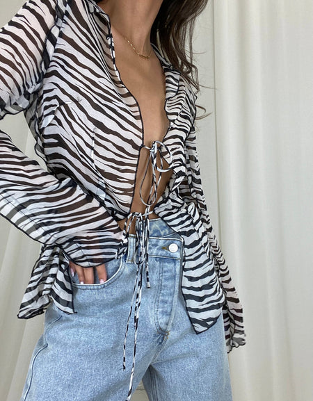 Et Clet Zebra Blouse - hokiis