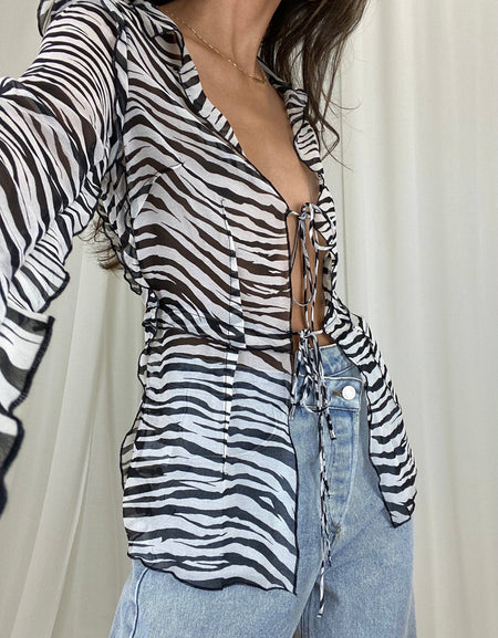 Et Clet Zebra Blouse - hokiis